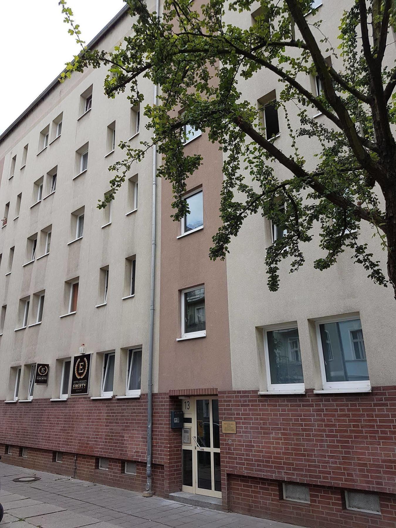 Hotel Pension Eberty Berlín Exterior foto